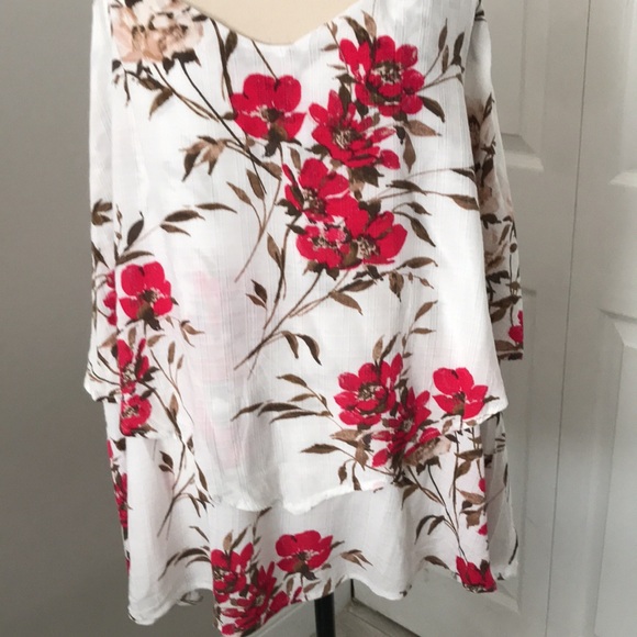 TORRID Sophie Textured Woven Double Layer Swing Cami | 2XL - Picture 6 of 15